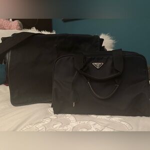 PRADE SHOULDER MESSENGER BAG AND SATCHEL SET 🤩